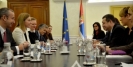 Meeting of Minister Dacic and EU High Representative Federica Mogherini