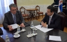 FDPM and MFA Ivica Dacic receives Ambassador of the Russian Federation Alexander Chepurin [22/5/2014]