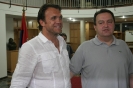 Dacic with Dejan Petkovic Rambo