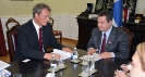 Minister Dacic meets with Head of the EULEX Mission in Kosovo Bernd Borchardt [14/07/2014]