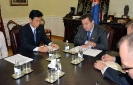 Meeting of FDPM and MFA Dacic with Senior Vice-Minister of the Government of Japan Nishimura [9/7/2014]