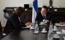 Meeting between Minister Dačić and UN Resident Coordinator in Serbia Irena Vojackova-Sollorano [14/8/2014]