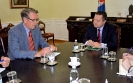 Minister Dacic with Ambassador of the Russian Federation Chepurin [21/08/2014]