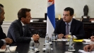 Minister Dacic and OSCE Ambassador Burkhard pleased with excellent cooperation [14/10/2014]