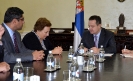 Minister Dacic discusses human rights with Iranian Nobel Peace Prize laureate [24/10/2014]
