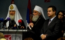 Minister Dacic meets Patriarch Kirill of Russia at the airport [14/11/2014]