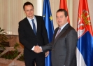 Meeting of Minister Dacic with MFA Hungary. Peter Szijjarto [21/11/2014]