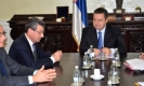 Minister Dacic with a delegation of the Senate of the Republic of Italy