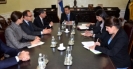 Minister Dacic with a delegation of the Senate of the Republic of Italy