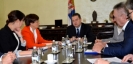 Minister Dacic with the OSCE High Commissioner on National Minorities [02/02/2015]