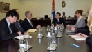 Minister Dacic with the Ambassador of Canada [02/02/2015]