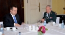 Minister Dacic with the chairman of the NATO Military Committee