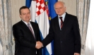 Minister Dacic on official visit to Croatia