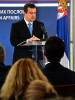 Regular monthly press conference Minister Dacic-April