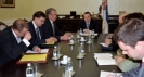 Minister Dacic with the Ambassador of the Russian Federation in Serbia