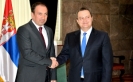Minister Dacic with MSP BiH, Igor Crnadak [14/04/2015]
