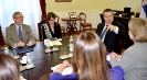 Meeting of Minister Dacic with representatives of the World Jewish Restitution Organization
