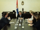 Meeting of Minister Dacic with UNMIK chief Farid Zarif