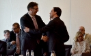 Prime minister Vucic and minister Dacic on conference
