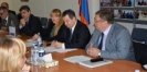 Minister Dacic with the members of OSCE Mission in Armenia