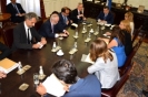 Meeting of Minister Dacic with the ambassadors of the Quint
