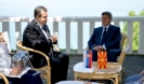 Minister Dacic meeting with the President of Macedonia