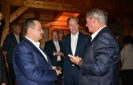 Minister Dacic at a working dinner with the Ministers of Foreign Affairs of the Grand Duchy of Luxembourg and the Kingdom of Norway Jean Asselborn and Berge Brendel who are visiting Belgrade