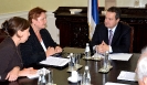 Minister Dacic meets with the Ambassador of the Slovak Republic