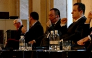 Minister Dacic at the panel discusion
