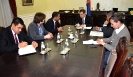 Meeting of MInister Dacic with Ambassador of Iraq