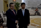 Minister Dacic meeting with the Minister of International Cooperation Department of CPC, Sung Tao