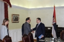 Minister Dacic meets with Michele Giacomelli