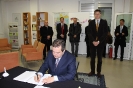 Minister Dacic signed the book of condolence at the Embassy of Germany to Belgrade