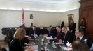 Minister Dacic meets with ministers Ljajic and Stefanovic