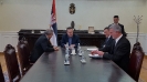 Minister Dacic meets with the Ambassador of Palestine