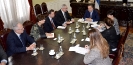Meeting of Minister Dacic with the delegation of the World Jewish Restitution Organization