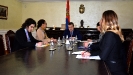 Minister Dacic with Ambassador of Brazil