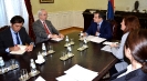 Minister Dacic with Ambassador of Spain