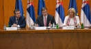 Meeting of Prime Minister Vucic and Minister Dacic with ambassadors