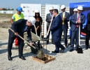 Minister Dacic laid a foundation stone today for the construction of 235 apartments for refugees