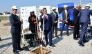 Minister Dacic laid a foundation stone today for the construction of 235 apartments for refugees