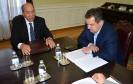 Minister Dacic meets with the Ambassador of Morocco