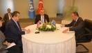 A trilateral meeting of foreign ministers of Serbia, Bosnia and Herzegovina and Turkey