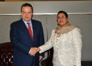 Minister Dacic meets with the MFA of Madagascar