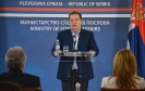 Press conference by Minister Dacic for October
