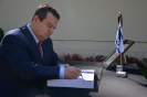 Minister Dacic signed the book of condolences at the Embassy of Israel [30/09/2016]