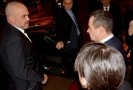 Minister Dacic welcomed the Prime Minister of Albania