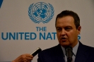 Minister Dacic at the ceremony marking the United Nations Day