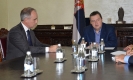 Minister Dacic meets with the Ambassador of Sweden