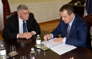 Minister Dacic meets with David Schwendiman